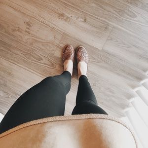 Mexican leather weaved sandals.